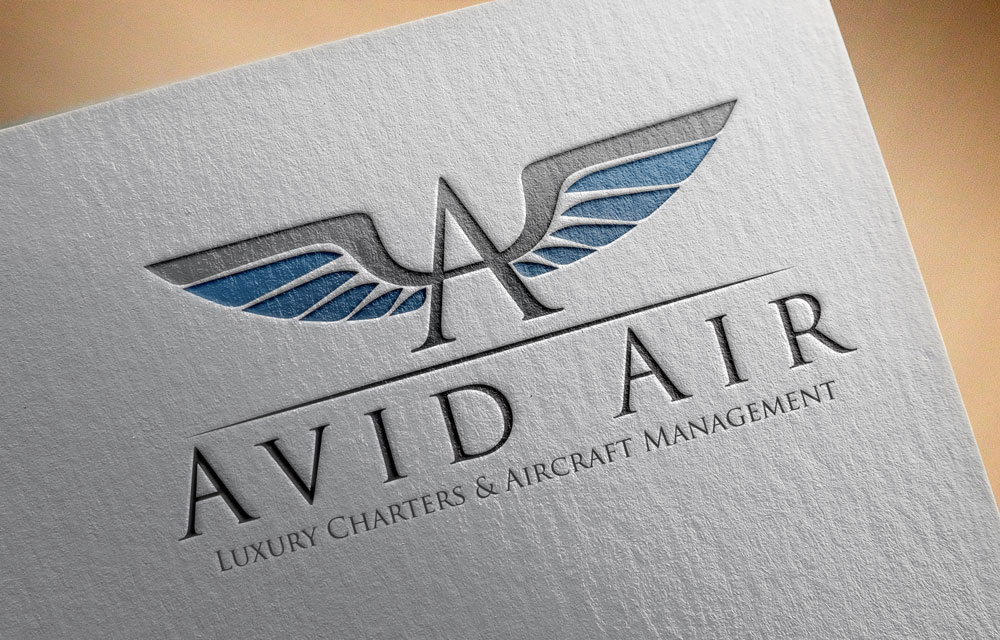 Avid Air Charter Company Logo / Identity